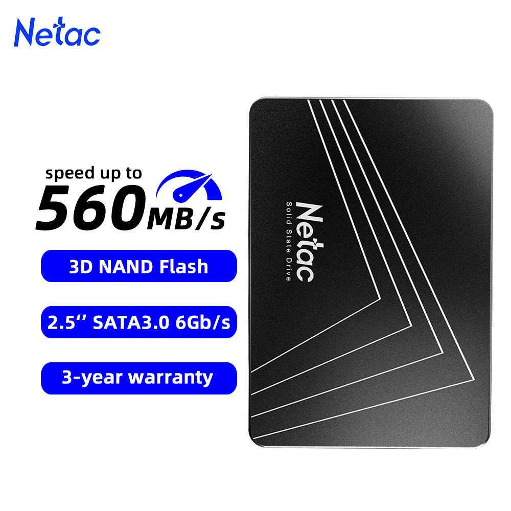 Ssd 500Gb - Netac SATA3 SSD 2.5 ''2tb 1tb