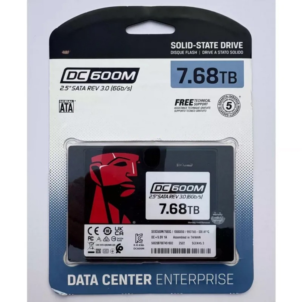Sata Ssd - محرك أقراص الحالة الصلبة DC600M بسعة