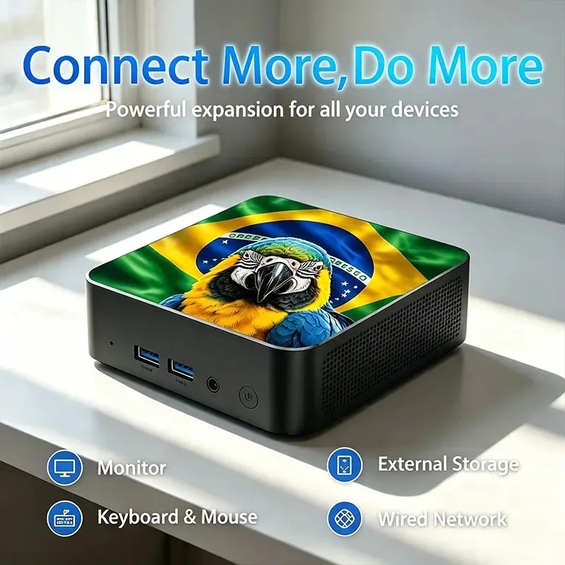 جهاز كمبيوتر صغير بعلم المكسيك - مراجعة Ssd 2Tb وسعره