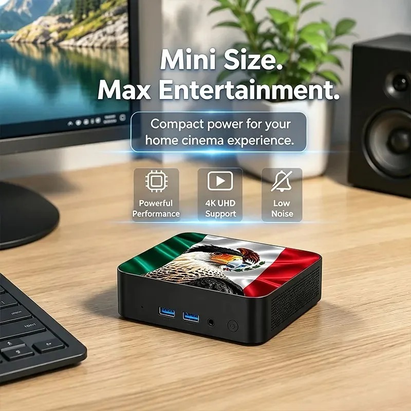 جهاز كمبيوتر صغير بعلم المكسيك - مراجعة Ssd 2Tb وسعره