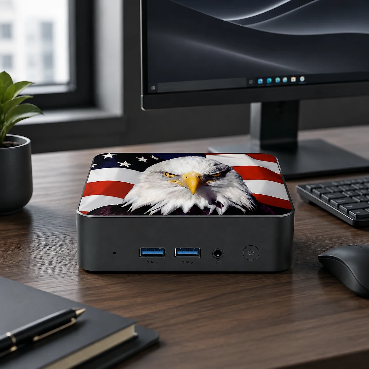 جهاز كمبيوتر صغير بتصميم علم ك - مراجعة Ssd 2Tb وسعره