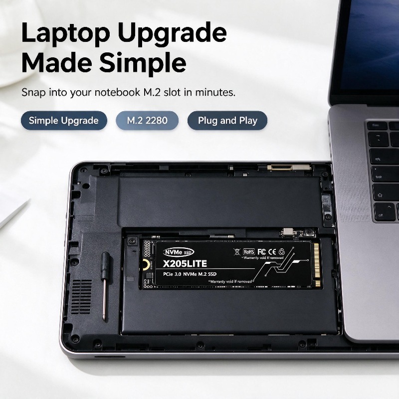 قرص تخزين صلب X205LITE للألعاب - مراجعة Ssd 500Gb وسعره
