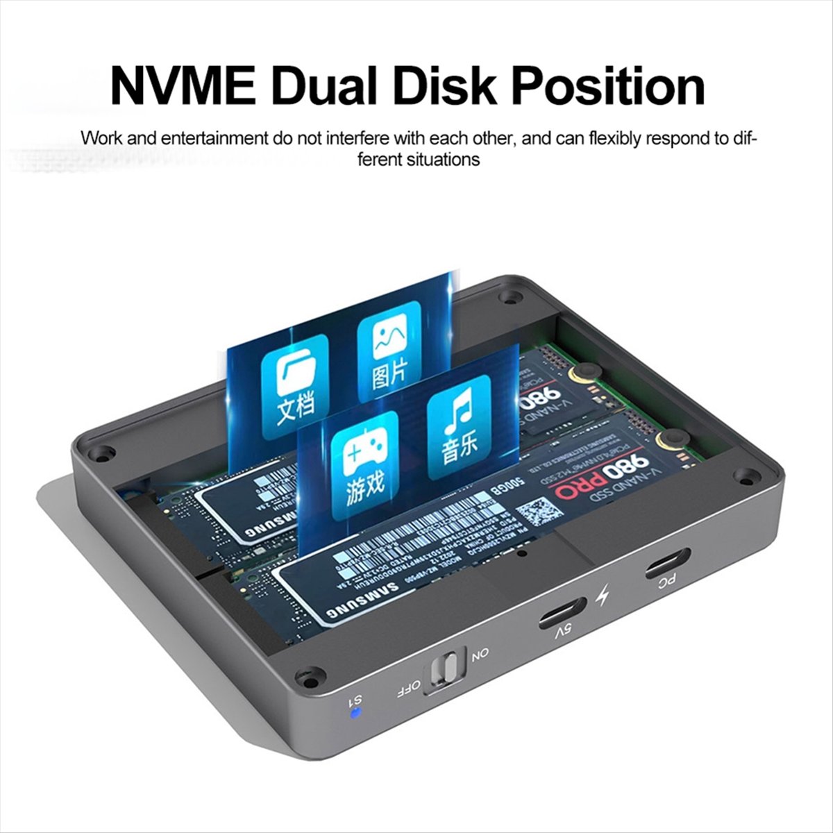 عرض ترحيبي~علبة خارجية لـ M.2  - مراجعة Nvme Ssd وسعره