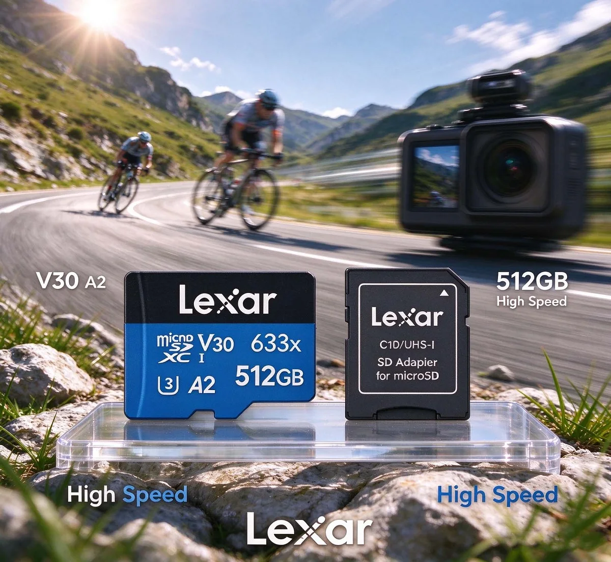 بطاقة ذاكرة Lexar من سلسلة BLU - مراجعة Memory Card Ssd وسعره