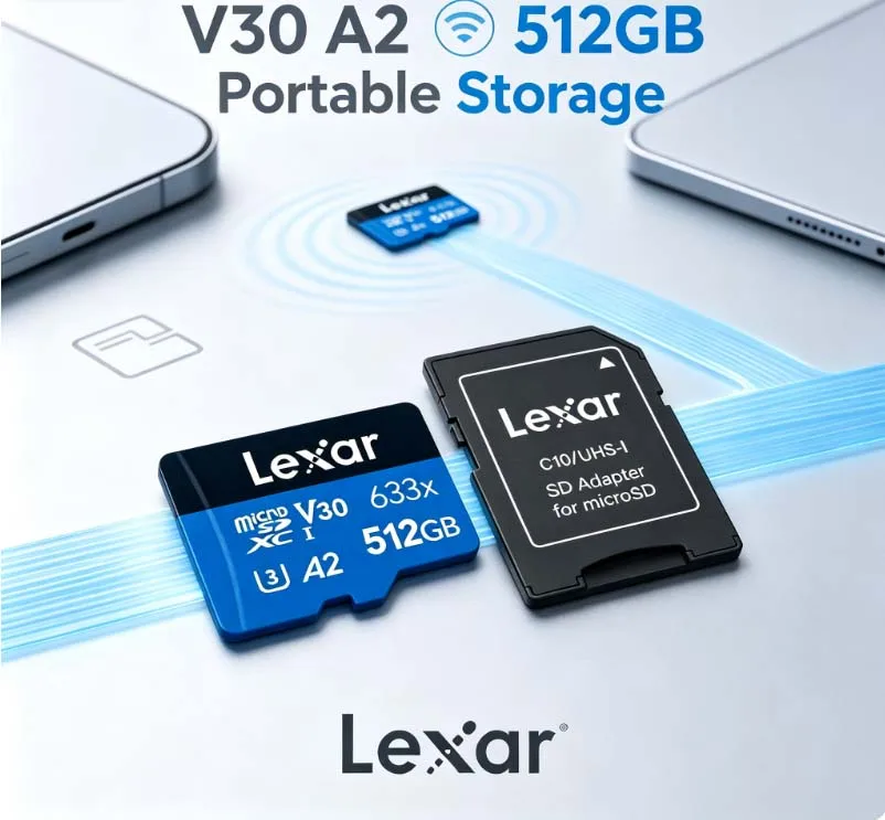 بطاقة ذاكرة Lexar من سلسلة BLU - مراجعة Memory Card Ssd وسعره
