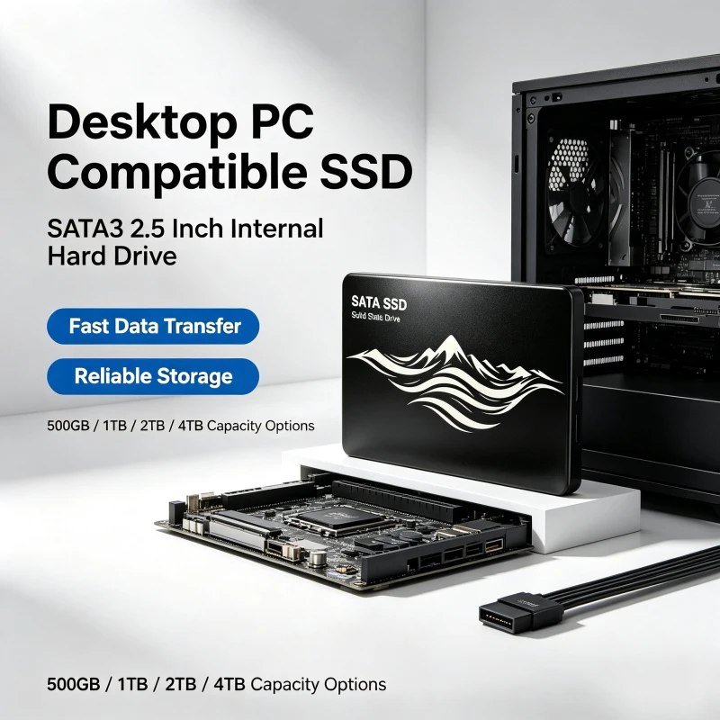 قرص تخزين صلب مدمج، مقاس 2.5 ب - مراجعة Ssd 500Gb وسعره