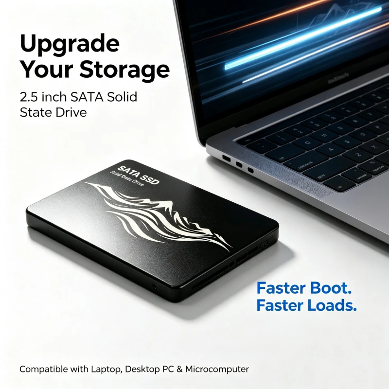 قرص تخزين صلب مدمج، مقاس 2.5 ب - مراجعة Ssd 500Gb وسعره